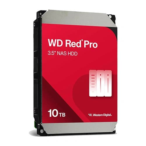 Western Digital Red Pro 10TB NAS Internal Hard Drive